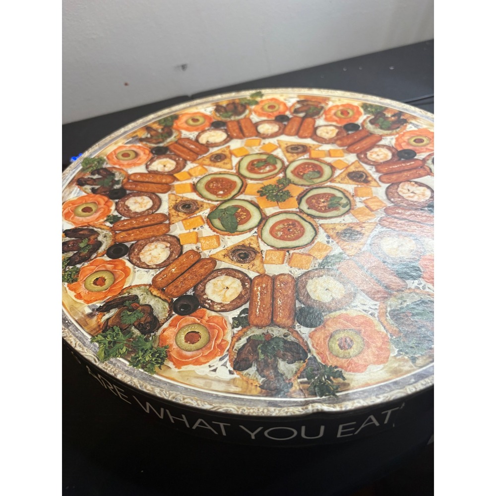 Vintage 1973 Springbok You Are What You Eat Circular Jigsaw Puzzle 500+ Pieces